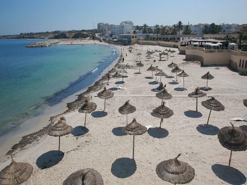 Hotel Les Palmiers Монастір Екстер'єр фото